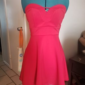 A'gaci strapless dress